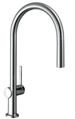 Hansgrohe M54 - Grifo De Fregadero Talis Con Caño Extraíble, Cromo 72802000