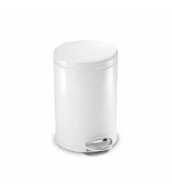 Simplehuman Cubos De Basura - Cubo De Basura 4,5 L, Blanco CW1853CB