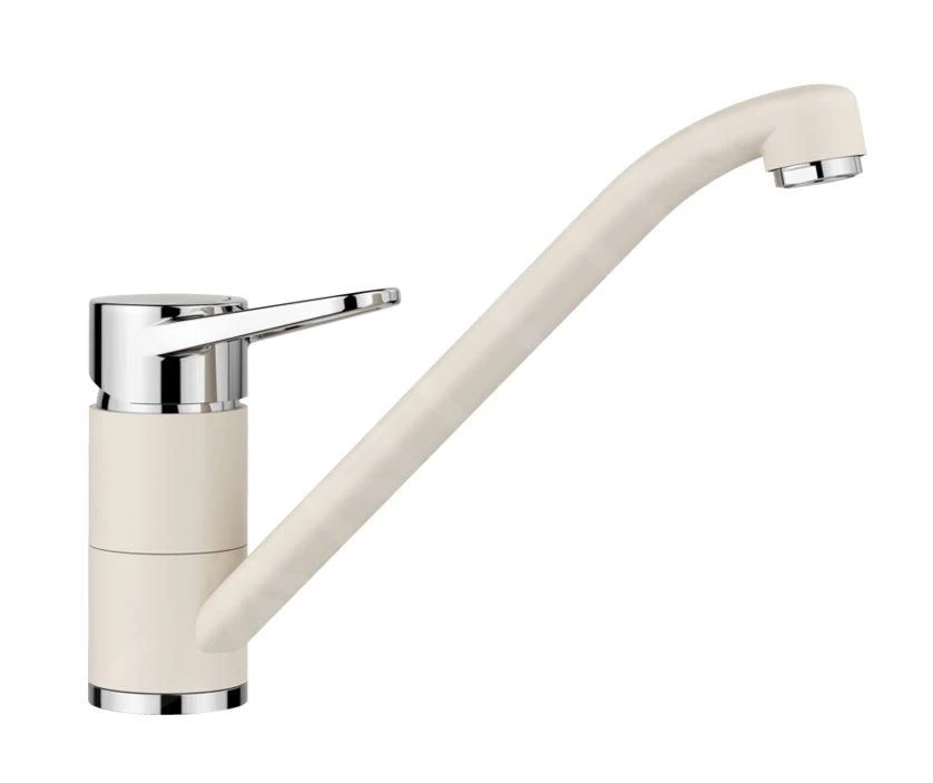 Blanco Wega II - Grifo De Fregadero, Blanco Suave/cromo 526980 1 Blanco Wega II - Grifo De Fregadero, Blanco Suave/cromo 526980