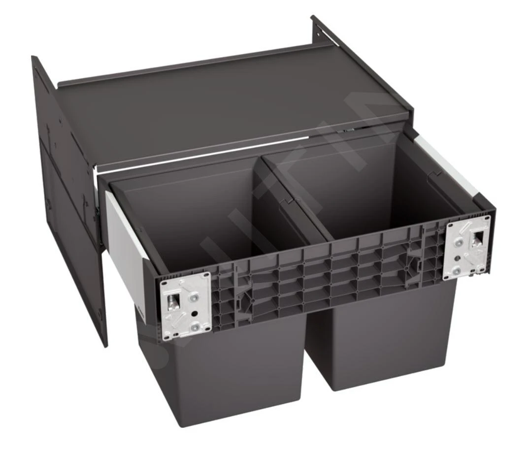 Blanco Select - Cubo De Basura Empotrado, Con Compartimento, Capacidad 34 L 526207 1 Blanco Select - Cubo De Basura Empotrado, Con Compartimento, Capacidad 34 L 526207