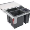 Franke Sortery - Cubo De Basura Integrado Garbo 60-3 121.0200.680