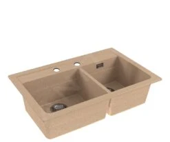 Alveus Atrox - Fregadero De Granito 790x500 Mm, Con Control De Desagüe, Beige 1132000 8 Alveus Atrox - Fregadero De Granito 790x500 Mm, Con Control De Desagüe, Beige 1132000 -Cocina Artículos Tienda 730f857c91223f1a78f89e96