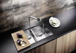 Blanco Andano 340/180 - Fregadero, 585x440 Mm, Seno Principal A La Izquierda, Acero Inoxidable 522979 -Cocina Artículos Tienda 75d1c0f1e95b2732ee61e4da