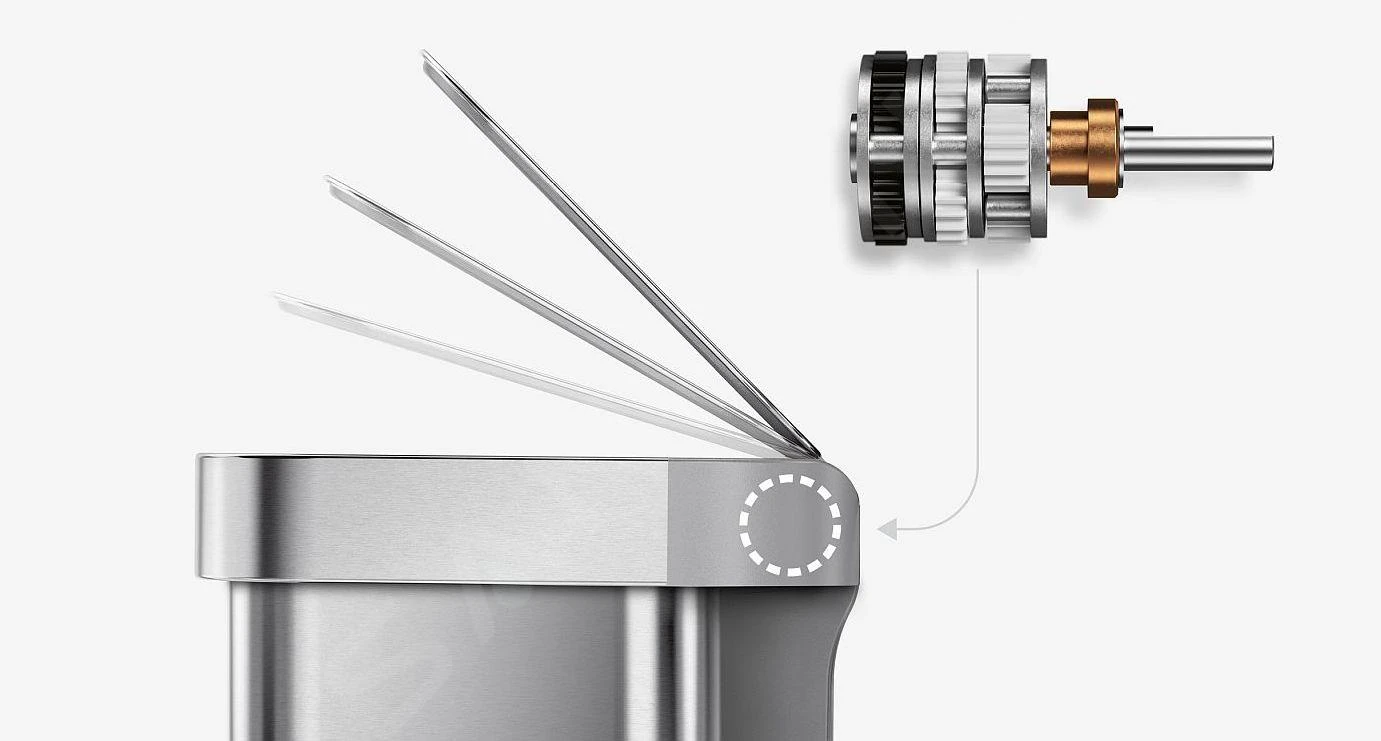 Simplehuman Cubos De Basura - Cubo De Basura Con Apertura Sin Contacto Para Residuos Clasificados, Con Sensor De Voz Y De Movimiento, 58 L, Acero Inoxidable Cepillado ST2036 9 Simplehuman Cubos De Basura - Cubo De Basura Con Apertura Sin Contacto Para Residuos Clasificados, Con Sensor De Voz Y De Movimiento, 58 L, Acero Inoxidable Cepillado ST2036 - Imagen 9