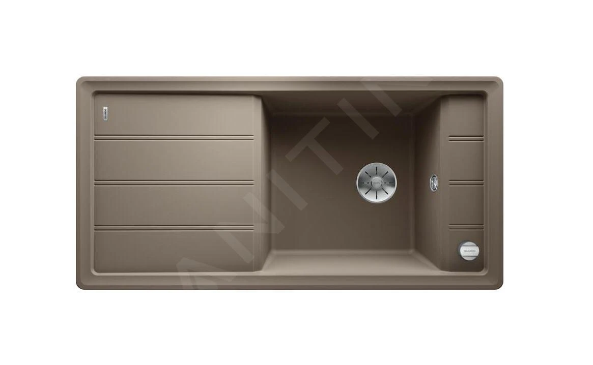 Blanco Faron XL 6 - Fregadero De Silgranite, 1000x500 Mm, InFino, Tartufo 524790 1 Blanco Faron XL 6 - Fregadero De Silgranite, 1000x500 Mm, InFino, Tartufo 524790