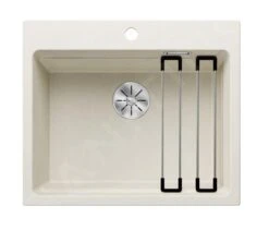 Blanco Etagon 6 - Fregadero De Silgranite, 600x510 Mm, Con Accesorios, InFino, Blanco Suave 527076