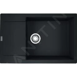Franke Conjuntos De Cocina - Conjunto G169, Fregadero De Fragranite MRG 611-78 BB Y Grifo FP 0408.031, Negro Mate/cromo 114.0650.573 -Cocina Artículos Tienda 768ee78bc9d50478e6f16a7d 1