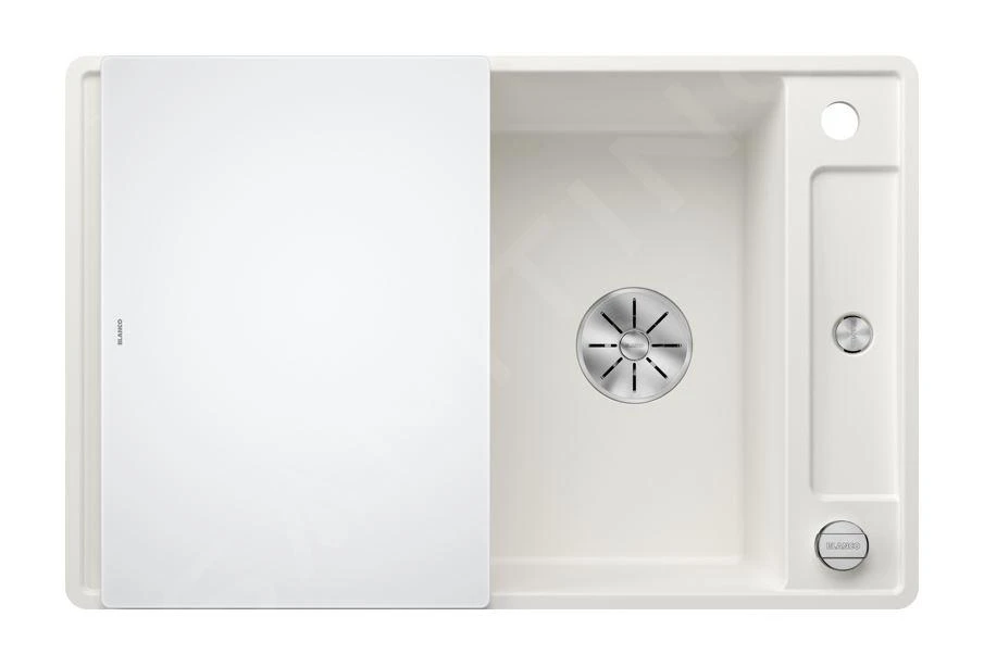 Blanco Axia III 45 - Fregadero De Silgranite, 770x500 Mm, Con Control De Desagüe Y Accesorios, InFino, Blanco 523202 3 Blanco Axia III 45 - Fregadero De Silgranite, 770x500 Mm, Con Control De Desagüe Y Accesorios, InFino, Blanco 523202 - Imagen 3