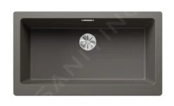 Blanco Vintera XL 9 - Fregadero De Silgranite, 896x510 Mm, InFino, Gris 526800
