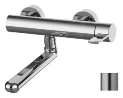 Paffoni Rock - Grifo De Fregadero, Acero Inoxidable RO161ST