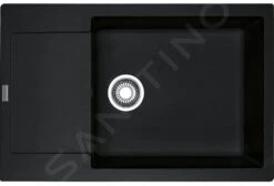 Franke Conjuntos De Cocina - Conjunto De Cocina G170, Fregadero De Fragranite MRG 611-78 BB Y Grifo FN 9000.071, Onyx 114.0587.967 -Cocina Artículos Tienda 7bd95711ba4f0a941191888d