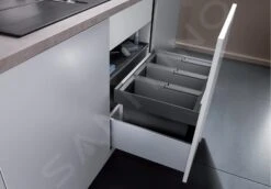 Blanco Flexon II - Cubo De Basura Extraíble, Con Separación, Capacidad 45 L 521472 5 Blanco Flexon II - Cubo De Basura Extraíble, Con Separación, Capacidad 45 L 521472 -Cocina Artículos Tienda 7cfe14e2b28102f6664e5972