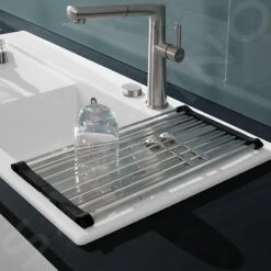 Villeroy & Boch Accesorios - Rejilla Enrollable 445x450 Mm, Acero Inoxidable Cepillado 9K0800K1 -Cocina Artículos Tienda 7d0b8e6e4c121717b94001d9