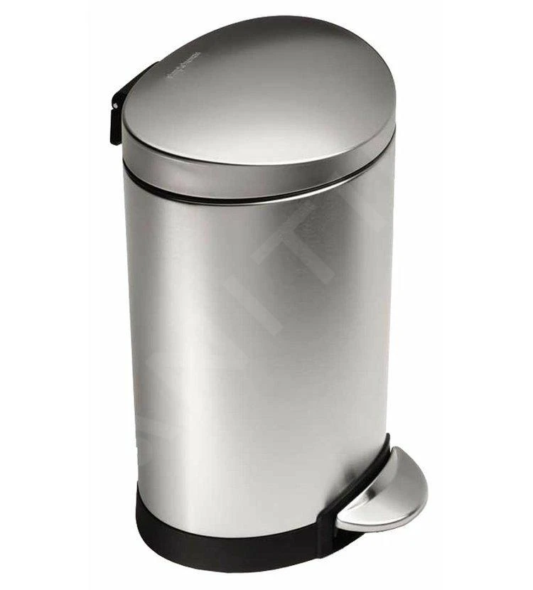 Simplehuman Cubos De Basura - Cubo De Basura 6 L, Acero Inoxidable Cepillado CW1834CB 3 Simplehuman Cubos De Basura - Cubo De Basura 6 L, Acero Inoxidable Cepillado CW1834CB - Imagen 3