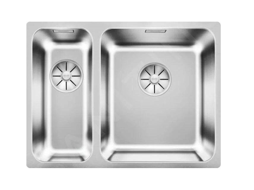 Blanco Solis 340/180 - Fregadero, 585x440 Mm, Acero Inoxidable Cepillado 526130 1 Blanco Solis 340/180 - Fregadero, 585x440 Mm, Acero Inoxidable Cepillado 526130