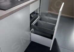 Blanco Flexon II - Cubo De Basura Extraíble, Capacidad 38 L 521469 -Cocina Artículos Tienda 87d9e685b96613ec56337324