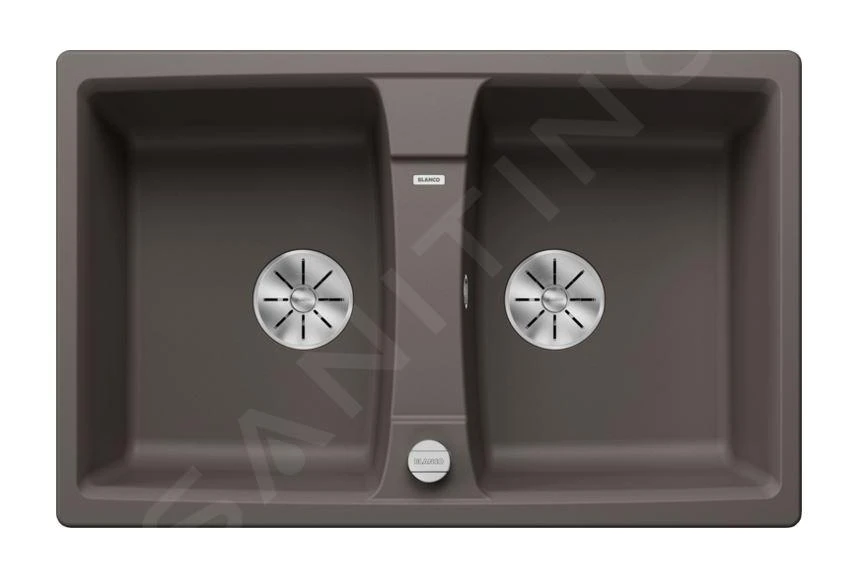 Blanco Lexa 8 - Fregadero De Silgranite, 780x500 Mm, Con Control De Desagüe, InFino, Gris 527279 1 Blanco Lexa 8 - Fregadero De Silgranite, 780x500 Mm, Con Control De Desagüe, InFino, Gris 527279