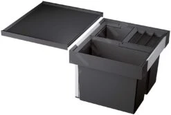 Blanco Flexon II - Cubo De Basura Extraíble, Capacidad 35 L 521470