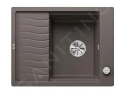 Blanco Elon 45 - Fregadero De Silgranite, 650x500 Mm, Con Control De Desagüe Y Accesorios, InFino, Gris 527251