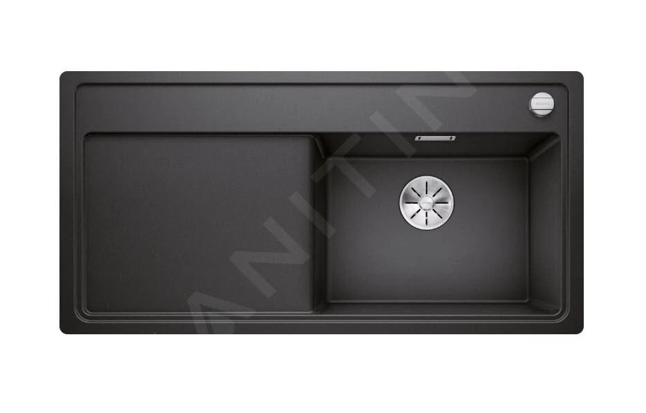 Blanco Zenar XL 6 - Fregadero De Silgranite, 987,5x497,5 Mm, InFino, Antracita 523902 1 Blanco Zenar XL 6 - Fregadero De Silgranite, 987,5x497,5 Mm, InFino, Antracita 523902