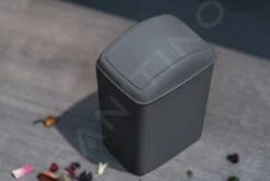 Aqualine Accesorios - Cubo De Basura Soft, 5 L, Antracita TRN-187-04 -Cocina Artículos Tienda 9546568397529d1a2cdedfd7