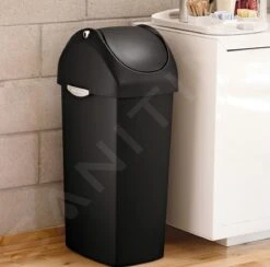 Simplehuman Cubos De Basura - Cubo De Basura 60 L, Negro CW1333 -Cocina Artículos Tienda 969392269ba4532151e2ba25