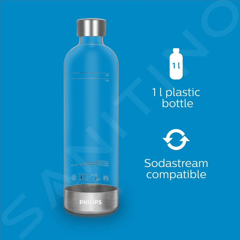 Philips GoZero - Máquina Para Hacer Agua Con Gas Viva, Con Accesorios, Color Negro ADD4902BK/10 6 Philips GoZero - Máquina Para Hacer Agua Con Gas Viva, Con Accesorios, Color Negro ADD4902BK/10 - Imagen 6