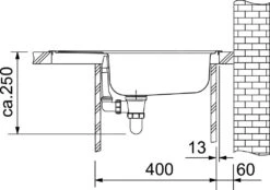 Franke Conjuntos De Cocina - Conjunto De Cocina N32, Fregadero De Acero Inoxidable ETN 611-58 + Grifo FC 250.031, Cromo 101.0283.215 -Cocina Artículos Tienda 9abe208ddc996c5c051f66f8