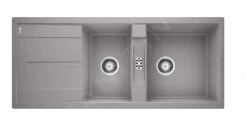 Blanco Metra 8 - Fregadero Silgranite 1160x500 Mm, Aluminio 513063