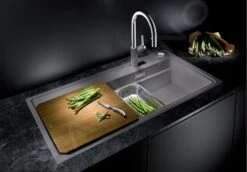 Blanco Zenar XL 6 - Fregadero De Silgranite, 987,5x497,5 Mm, InFino, Aluminium 523904 6 Blanco Zenar XL 6 - Fregadero De Silgranite, 987,5x497,5 Mm, InFino, Aluminium 523904 -Cocina Artículos Tienda 9baa9985e2ac59197a6b67f3