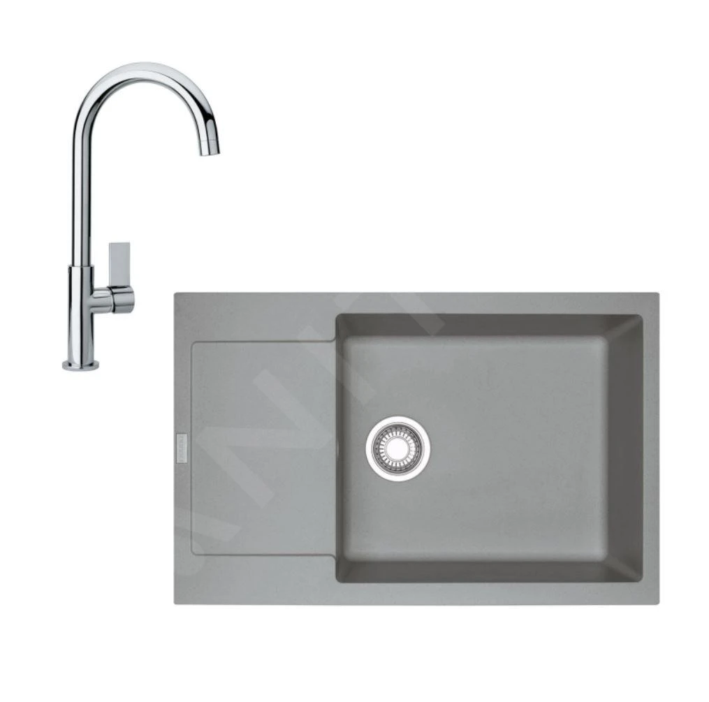 Franke Conjuntos De Cocina - Conjunto De Cocina G169, Fregadero De Fragranite MRG 611-78 BB Y Grifo FP 0408.031, Roca Gris/cromo 114.0587.961 1 Franke Conjuntos De Cocina - Conjunto De Cocina G169, Fregadero De Fragranite MRG 611-78 BB Y Grifo FP 0408.031, Roca Gris/cromo 114.0587.961
