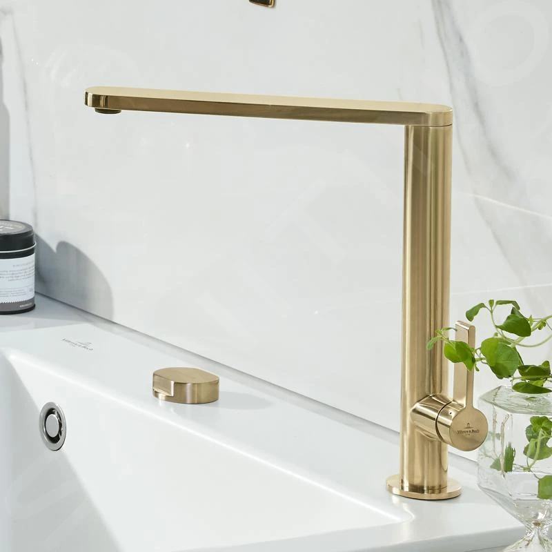 Villeroy & Boch Finera - Grifo De Fregadero, Dorado 92700003 8 Villeroy & Boch Finera - Grifo De Fregadero, Dorado 92700003 - Imagen 8