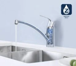 Grohe Eurosmart Cosmopolitan - Grifo De Fregadero Con Ducha Extraíble, Cromo 31481001 -Cocina Artículos Tienda PHOTO 234