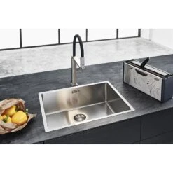 Franke Accesorios - Caja Con Accesorios Para Fregadero, Acero Inoxidable/plástico Negro 112.0619.946 -Cocina Artículos Tienda a0424eea1e1fb369ed4bdc72