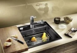 Blanco Dalago 45 - Fregadero De Silgranite, 465x510 Mm, Con Control De Desagüe, Antracita 517156 -Cocina Artículos Tienda a2889d4a1e7f78b5a0f64d89