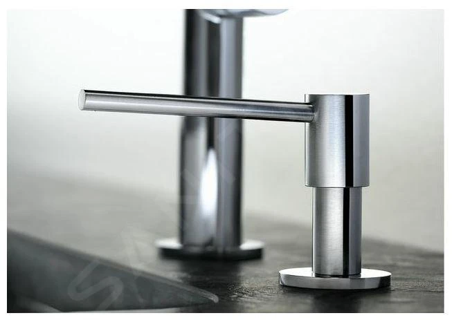 Blanco Accesorios - Dispensador De Detergente Piona, Acero Inoxidable 517537 5 Blanco Accesorios - Dispensador De Detergente Piona, Acero Inoxidable 517537 - Imagen 5