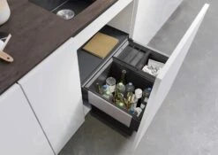 Blanco Select - Cubo De Basura Empotrado, Con Compartimento, Capacidad 46 L 526210 -Cocina Artículos Tienda a43c9931a72002a8d0a2d7dc