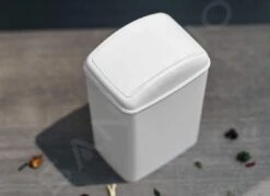 Aqualine Accesorios - Cubo De Basura Soft, 5 L, Blanco TRN-187-06 -Cocina Artículos Tienda a441f1df015ace8571542223