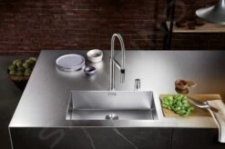 Blanco Culina S - Grifo De Fregadero Con Brazo Flexible, Instalación De 2 Orificios, Cromo 519782 -Cocina Artículos Tienda a523138f23a1fcf12cb84a48