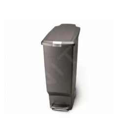 Simplehuman Cubos De Basura - Cubo De Basura Slim 40 L, Gris CW1363