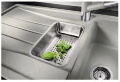 Blanco Accesorios - Cubeta Multiusos Sona, Acero Inoxidable 231178 -Cocina Artículos Tienda abcab12d2427c997e7f7f806