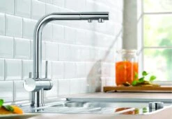 Blanco Fontas II - Grifo De Fregadero Con Filtración, Cromo 523128 6 Blanco Fontas II - Grifo De Fregadero Con Filtración, Cromo 523128 -Cocina Artículos Tienda ac9226a4a7a4822a084fb49f