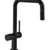 Hansgrohe M54 - Grifo De Fregadero Talis U 220, Con Válvula Cerrable Para Dispositivo, Negro Mate 72807670