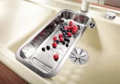 Blanco Accesorios - Cubeta Zenar Para Fregadero, Acero Inoxidable 223077 -Cocina Artículos Tienda b23b26208968ac1c83bfba1a