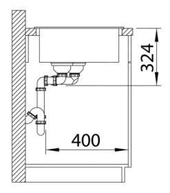Blanco Legra 8 - Fregadero De Silgranite, 780x500 Mm, Negro 526223 -Cocina Artículos Tienda b3776f858fe9266cda08cda9