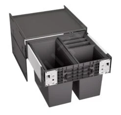 Blanco Select - Papelera Incorporada, Dividida, Volumen 35 L 526202