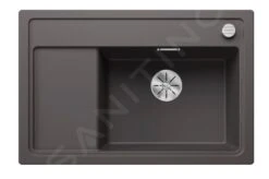 Blanco Zenar XL 6 - Fregadero De Silgranite, 780x510 Mm, Con Control De Desagüe, InFino, Roca Gris 523775