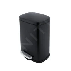 Nimco Cubos De Basura - Cubo De Basura 5 L, Negro Mate KOS 8005-90
