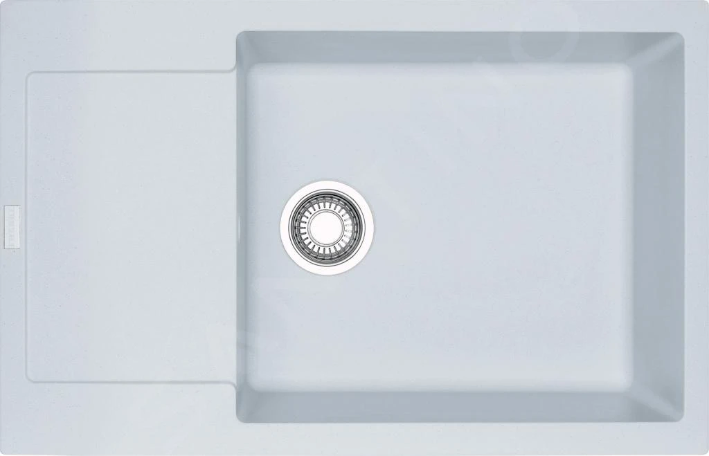 Franke Maris - Fregadero De Fragranite MRG 611-78 E, 780x500 Mm, Blanco Hielo 114.0363.186 1 Franke Maris - Fregadero De Fragranite MRG 611-78 E, 780x500 Mm, Blanco Hielo 114.0363.186