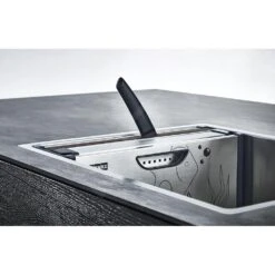 Franke Accesorios - Caja Con Accesorios Para Fregadero, Acero Inoxidable/plástico Negro 112.0619.946 -Cocina Artículos Tienda b841d5c86e7d896b7ba04b6d